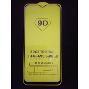 Glass Screen Protector for Samsung Galaxy A12 - Black