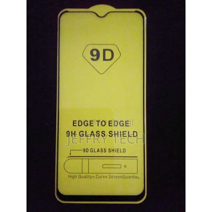 Glass Screen Protector for Samsung Galaxy A12 - Black