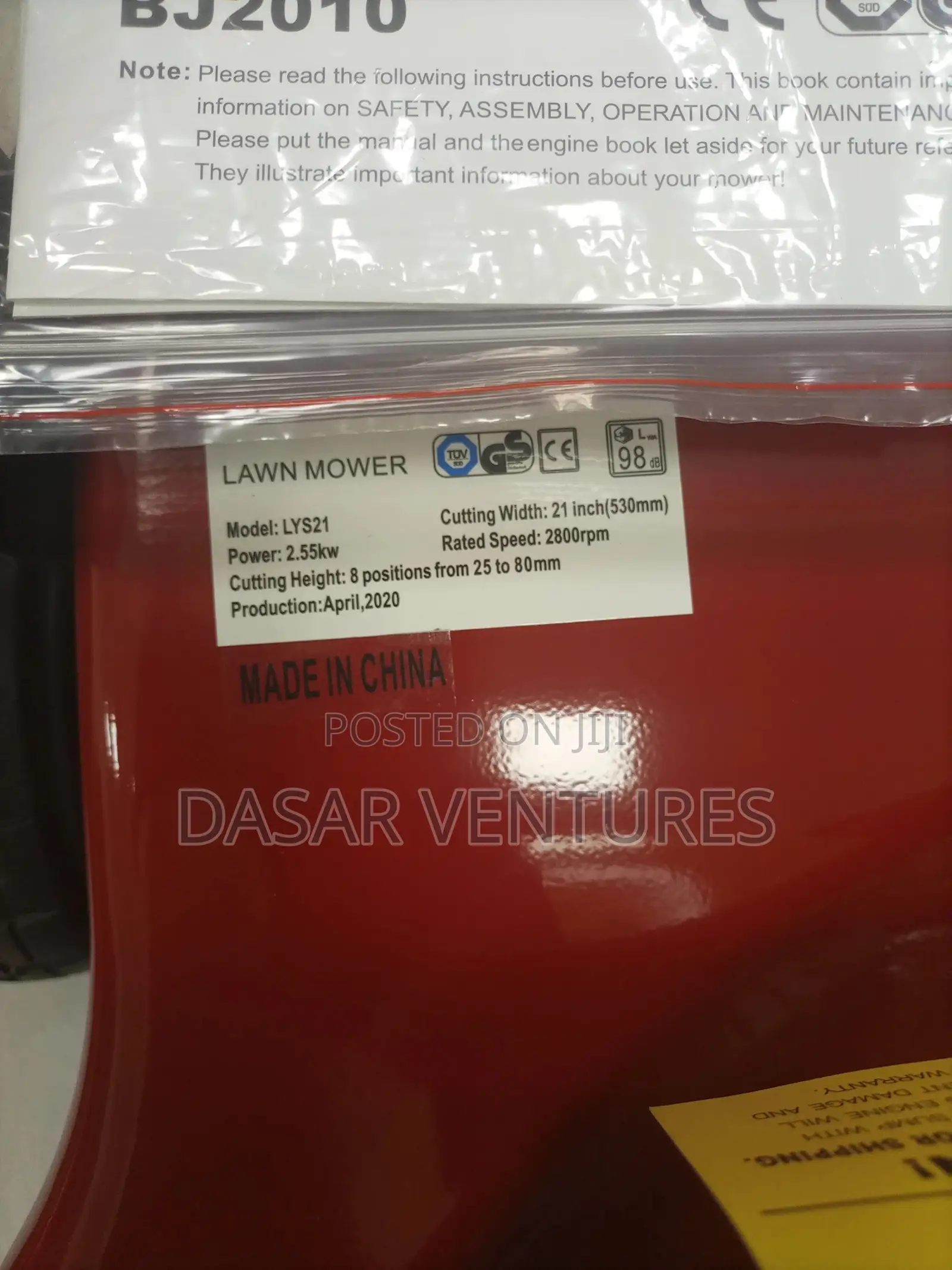 Loncin Lawn Mower 6.5hp