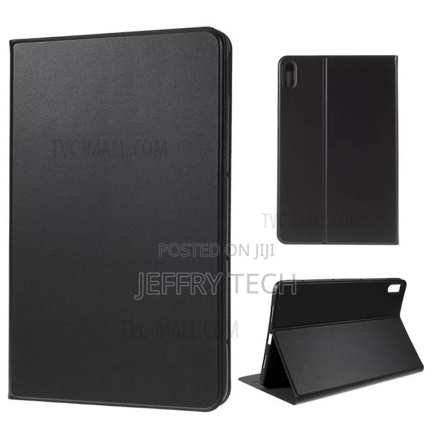 Leather Full Cover for Huawei Matepad 10.4 - BLACK - thumbnail 3