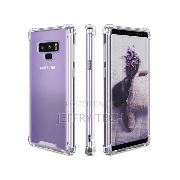Back Cover Anti Shock for Samsung Note 9 - Transparent - thumbnail 2