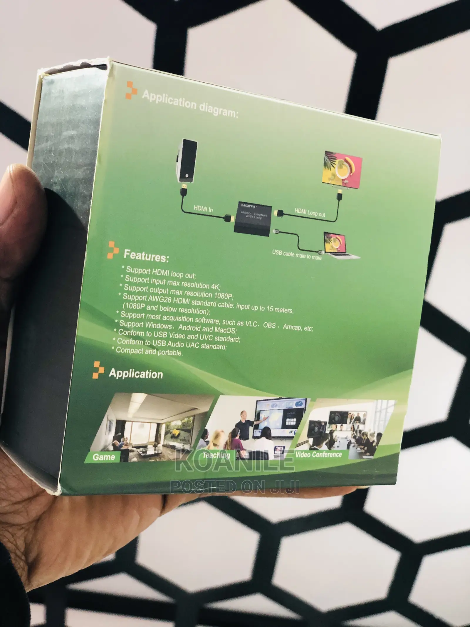 Hdmi Video Capture With Loop Out