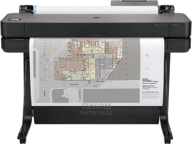 HP Designjet T630 Large Format Wireless Plotter Printer 36in - main view
