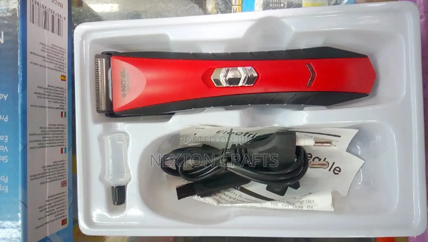 Nova Rechargeable Hair Clipper Nhc6768