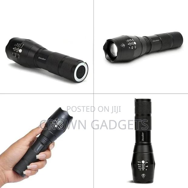LED Tactical Flashlight, Super Bright High Lumen XML T6 - main view