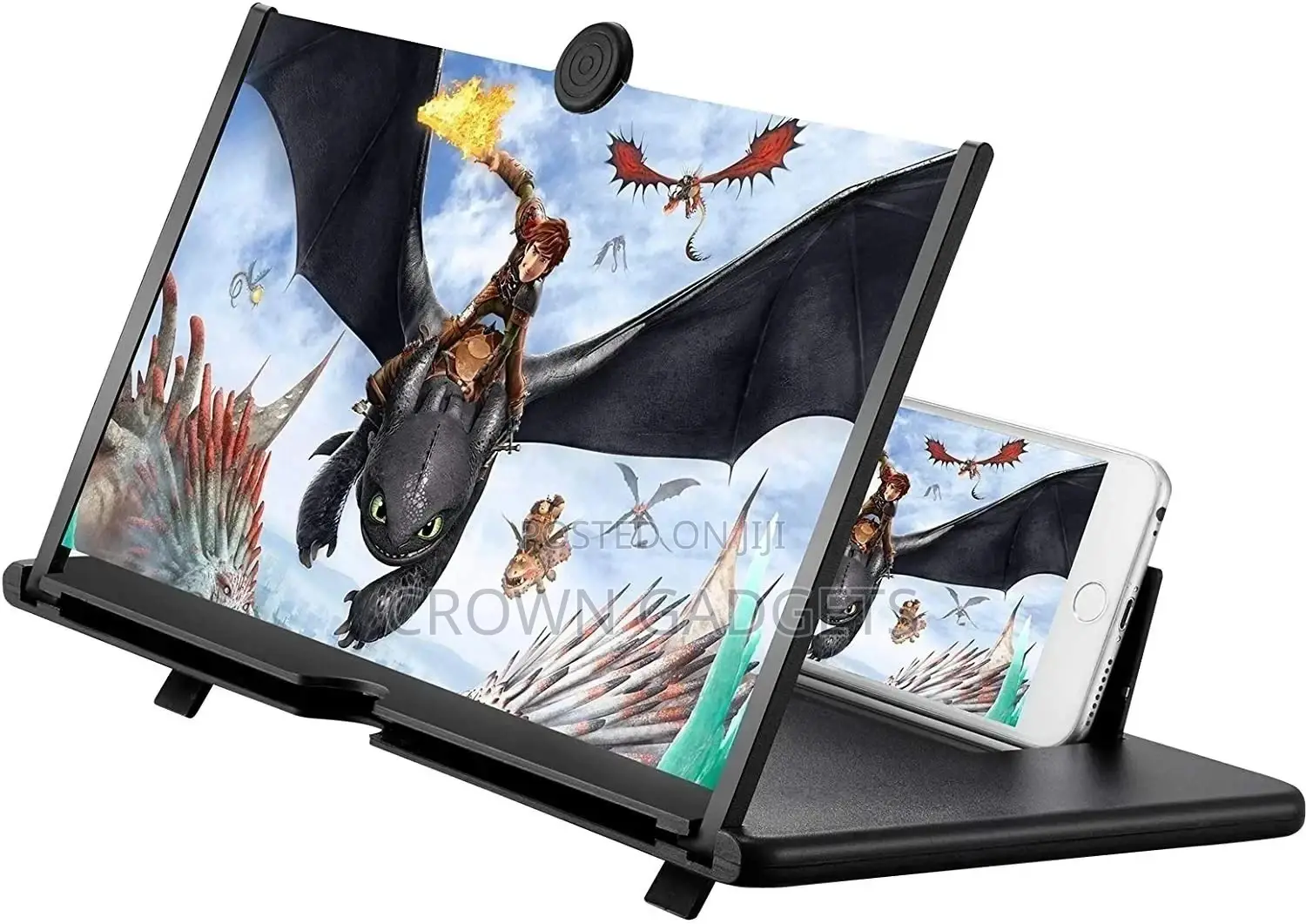 Eyes Protection Folding 3D Video Screen Display Amplifier