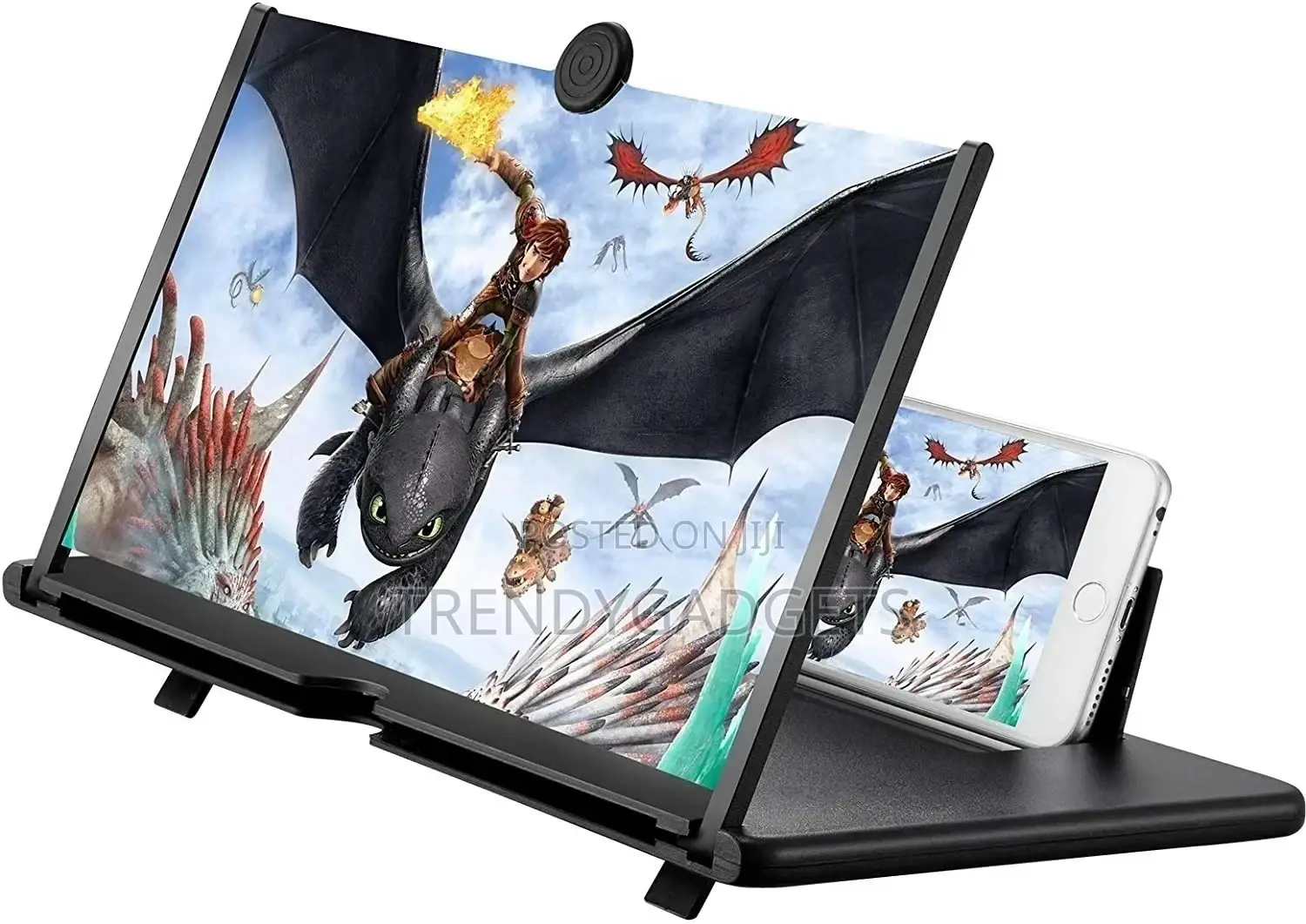 Eyes Protection Folding 3D Video Screen Display Amplifier