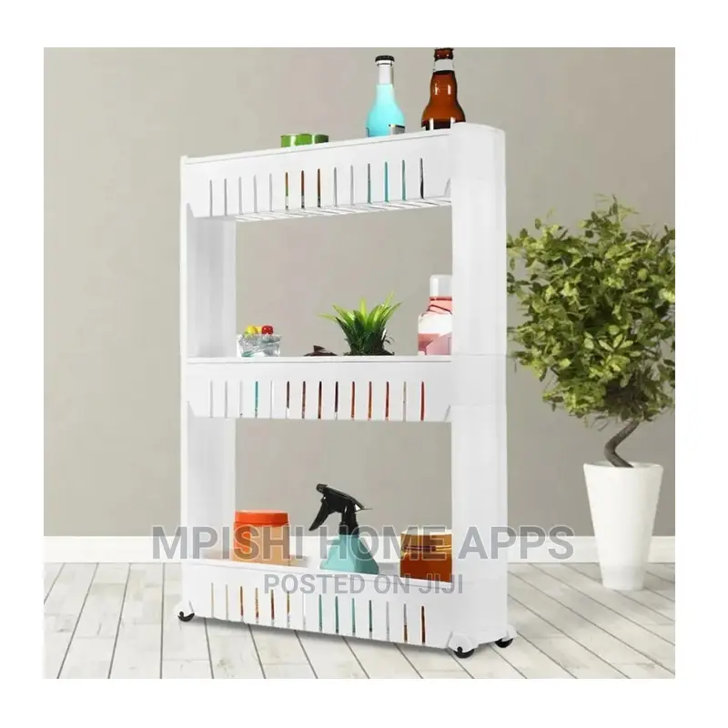 Multi Purpose 3 Layer Narrow Rack