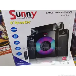 Sunny Soundstar 8" Speaker Multimedia System Hd-1961