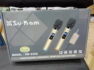 Wireless Microphone . Su-Kam Sm-820a