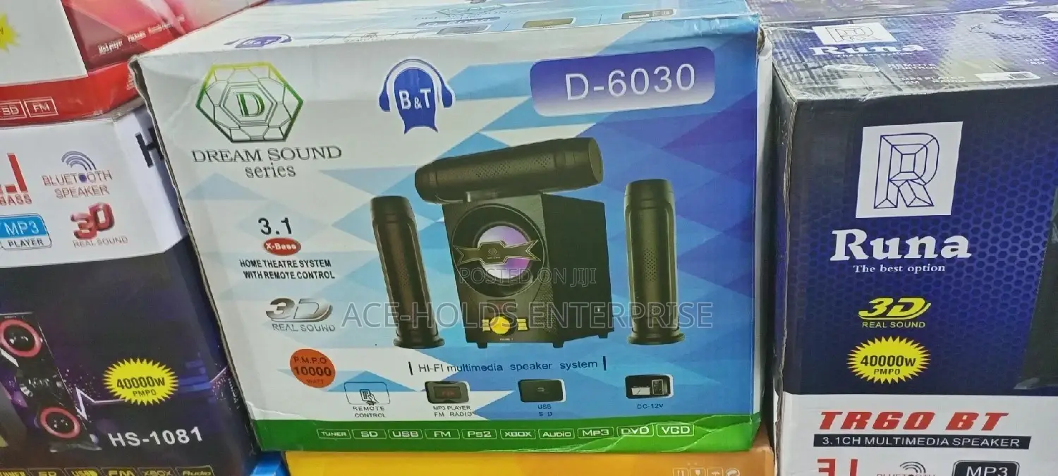 3.1 Ch Dream Sound D-6030 Multimedia Sound System.