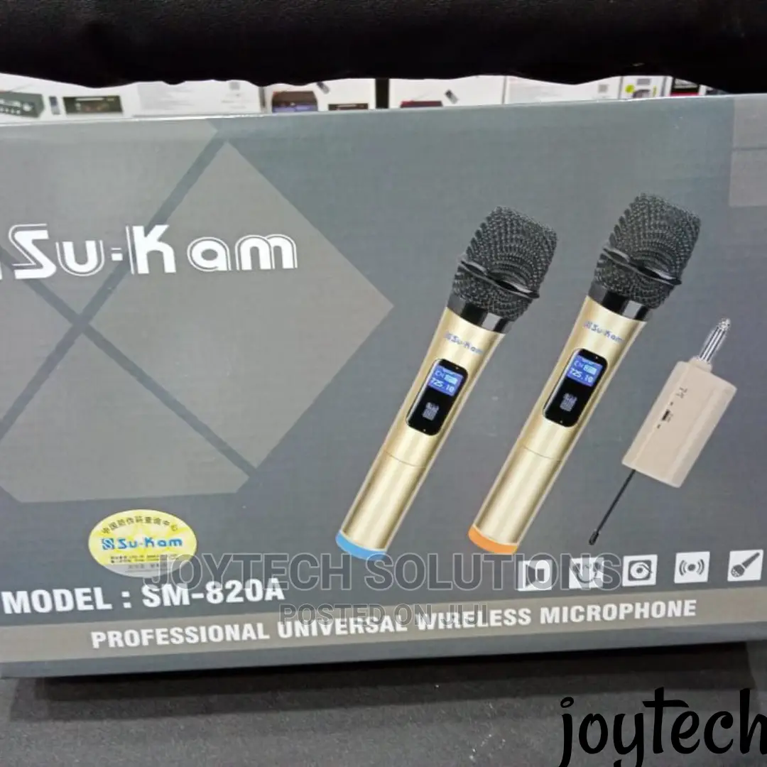 Wireless Microphone . Su-Kam Sm-820a