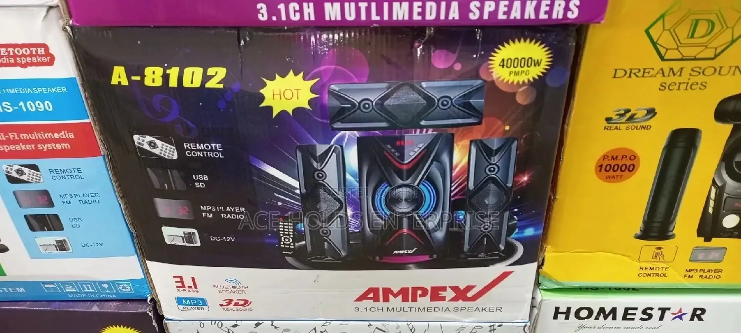3.1 Ampex A-8102 Multimedia Speaker System