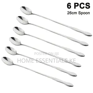 6pcs Long Tea Spoons Set