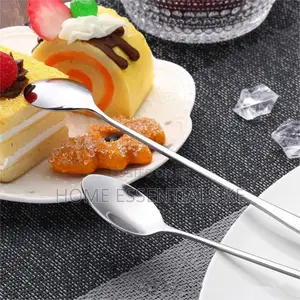 6pcs Long Tea Spoons Set
