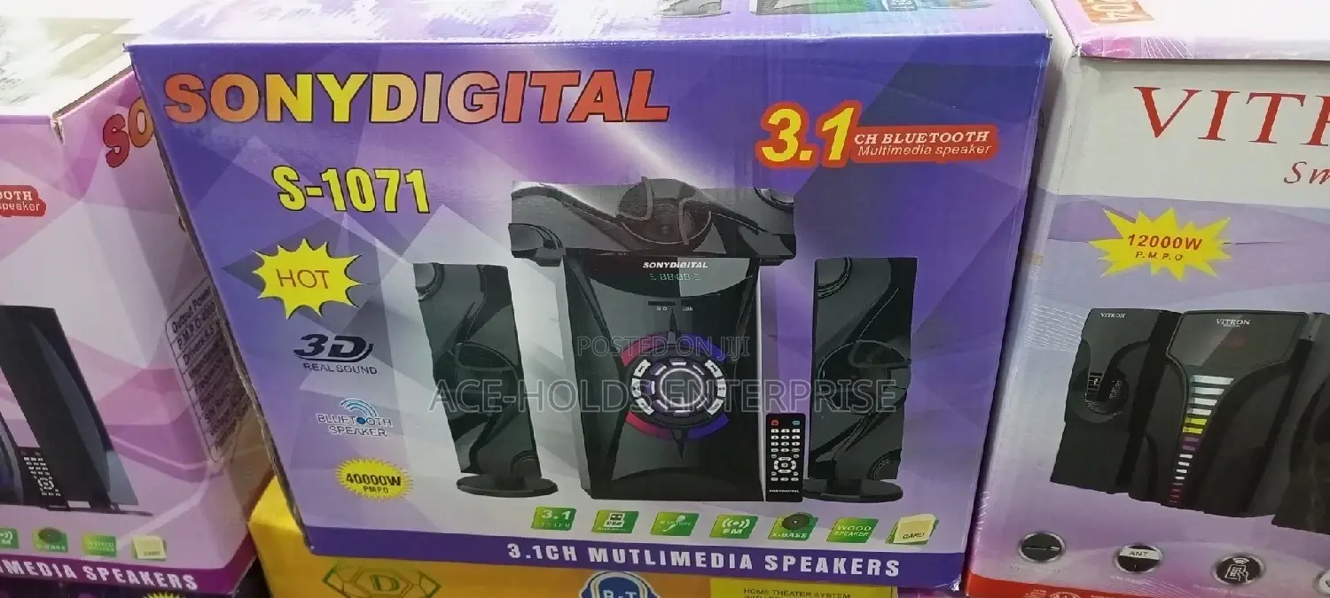 New Model Sony Digital 3.1 Speaker System