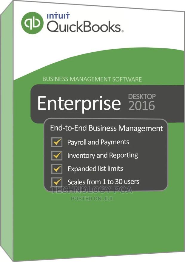 Quickbooks Enterprise Solutions 2016 - main view