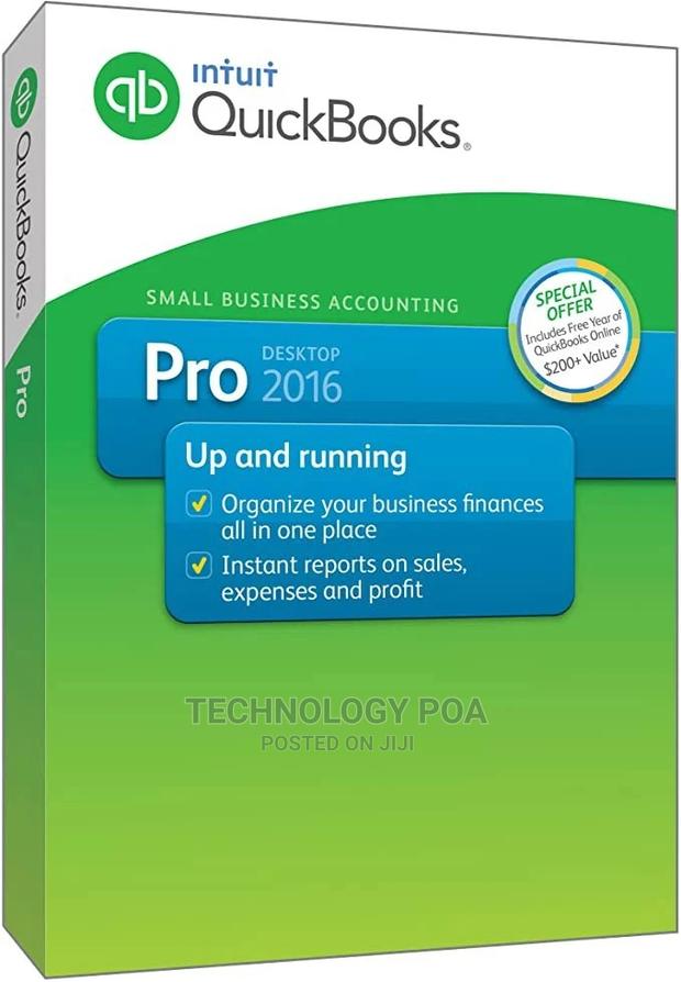 Quickbooks Desktop Pro 2016 - main view