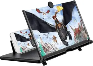 12" 3D Screen Magnifier For Cell HD Smart Phones Screen Enla