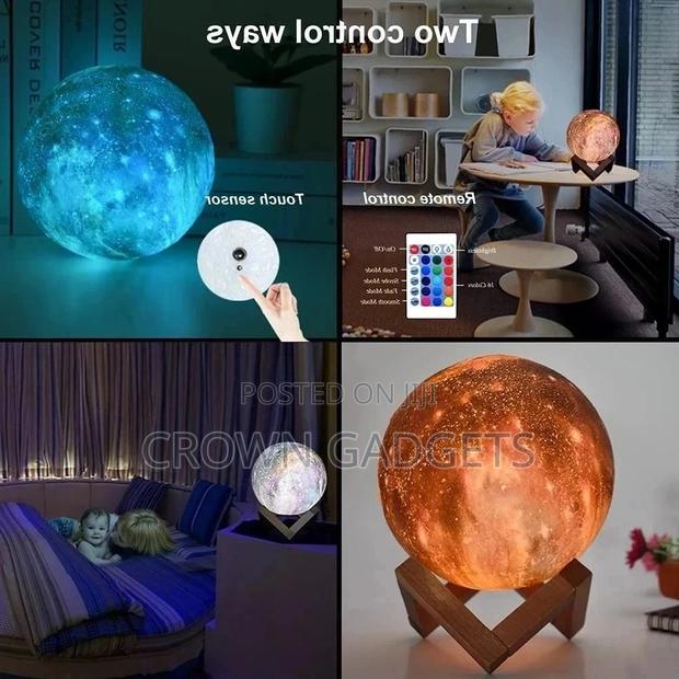 Moon Lamp, 16 Colors LED Night Light