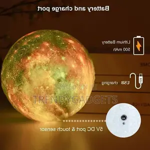 3D Moon Lamp the Most Unique Lamp
