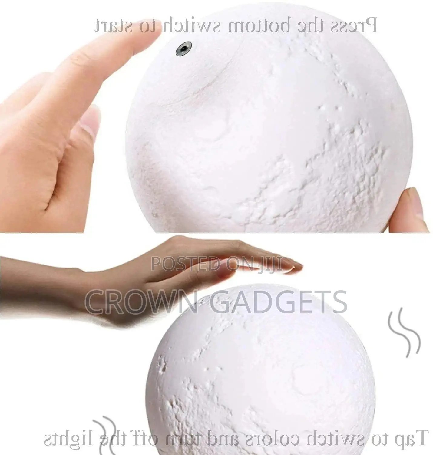 Rechargeable Lunar Mars Jupiter LED Starlight Lamp