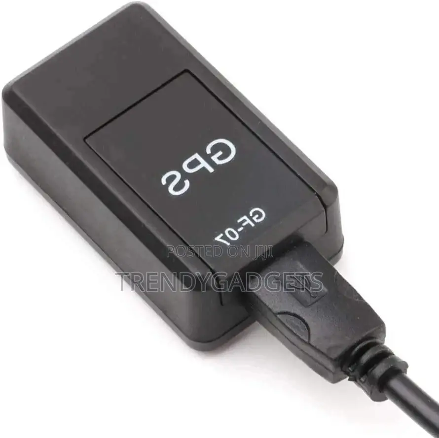 Black Wireless Gf07 Mini Gps Locator Tracker