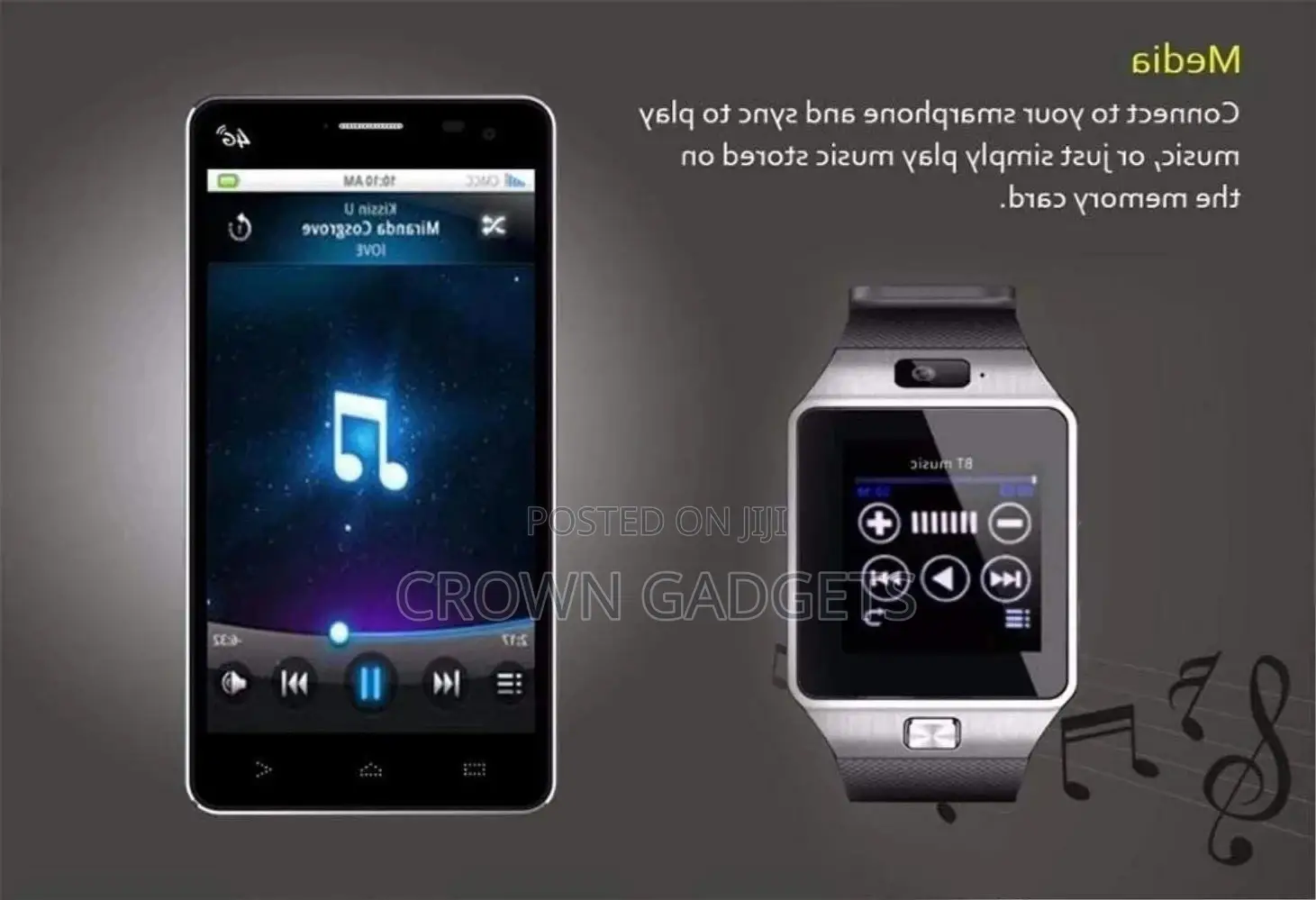 DZ09 Smartwatch With Memory Slot