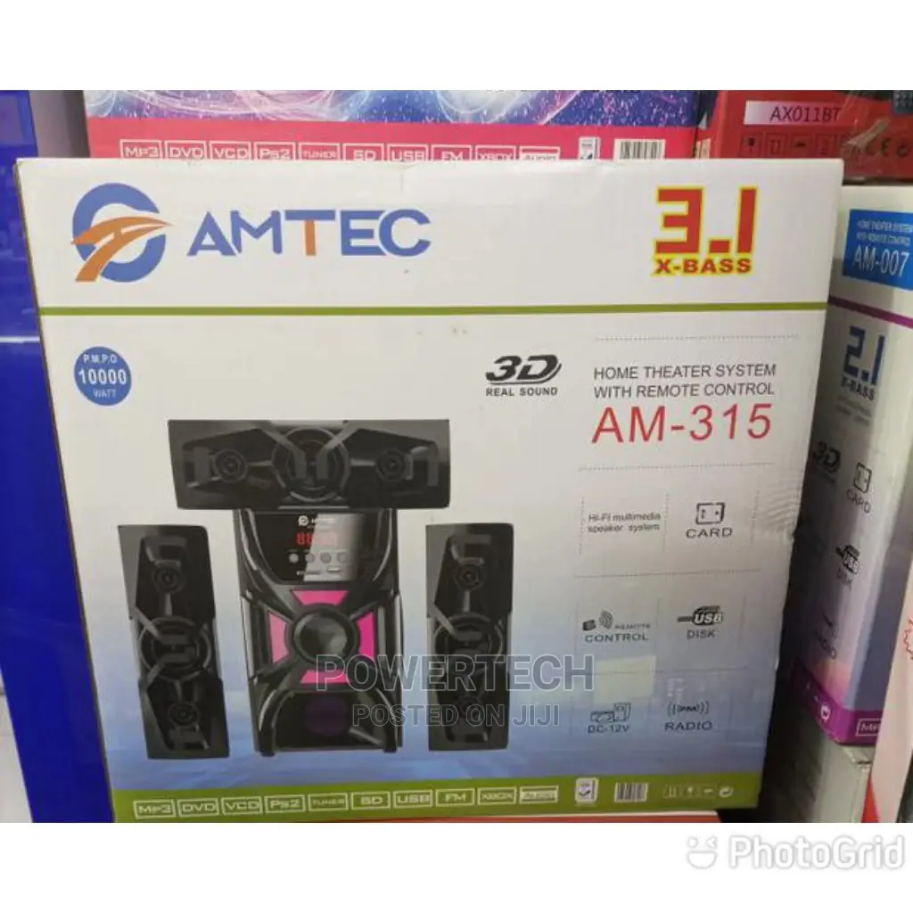 Amtec 3.1 Channel Subwoofer