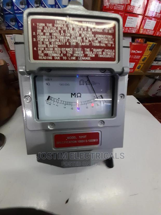 Analogue Earth Tester - main view