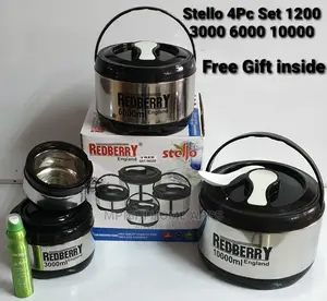 4pcs Redberry Stello Hot Pots