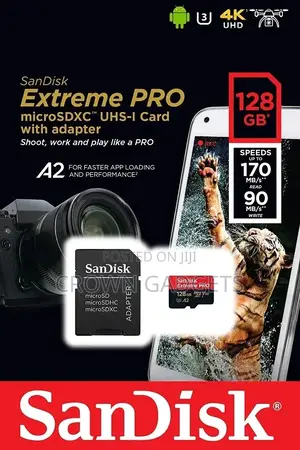 128GB Sandisk Extreme Pro SD Card