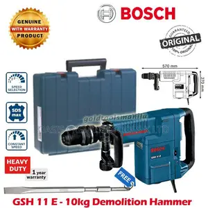 Demolition Hammer 1500W Gsh11e Bosch