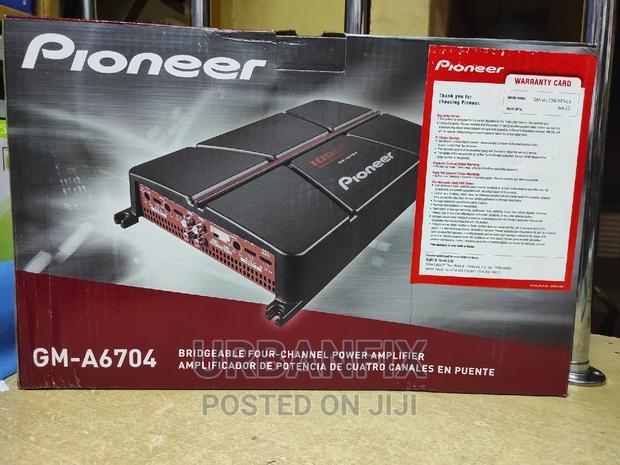Pioneer Gm-A6704 1000watts 4 Channel Car Amplifier