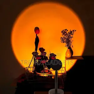 Atmosphere LED Night Light Rainbow Sunset Projector