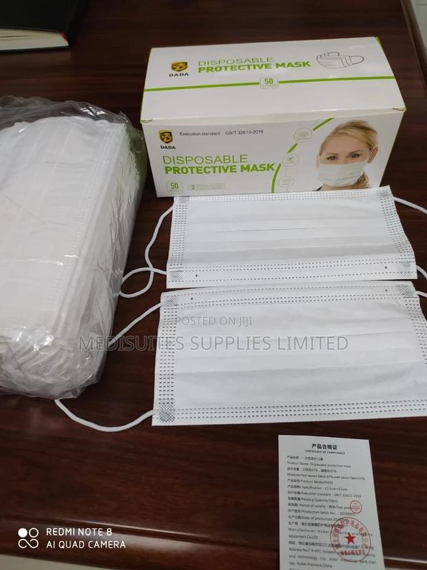 3ply White Surgical Mask