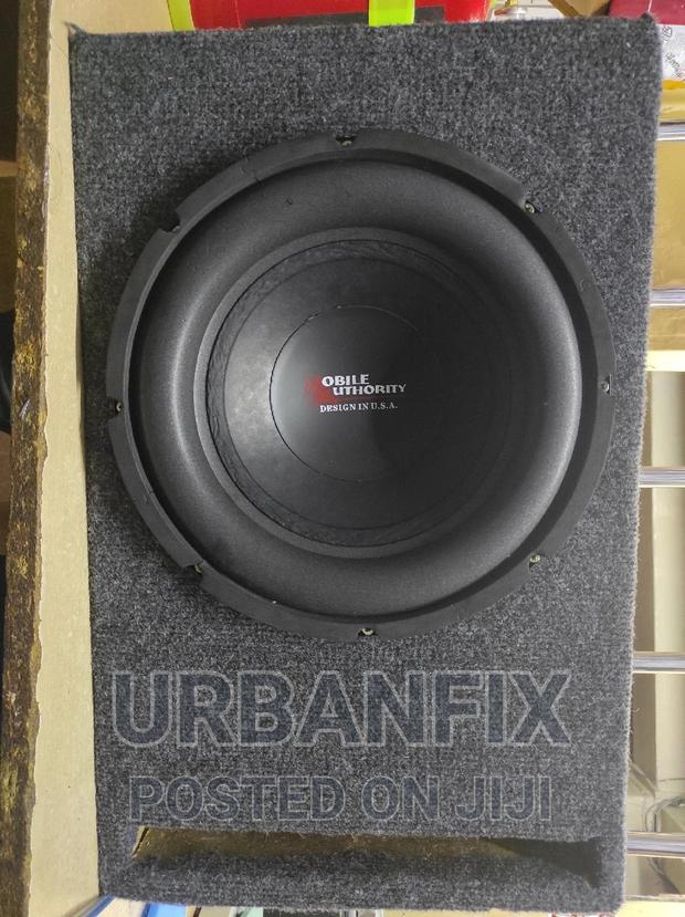 12 Inch Earthshaking Mobile Authority Subwoofer - main view