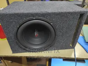 12 Inch Mobile Authority Subwoofer With Cabinet