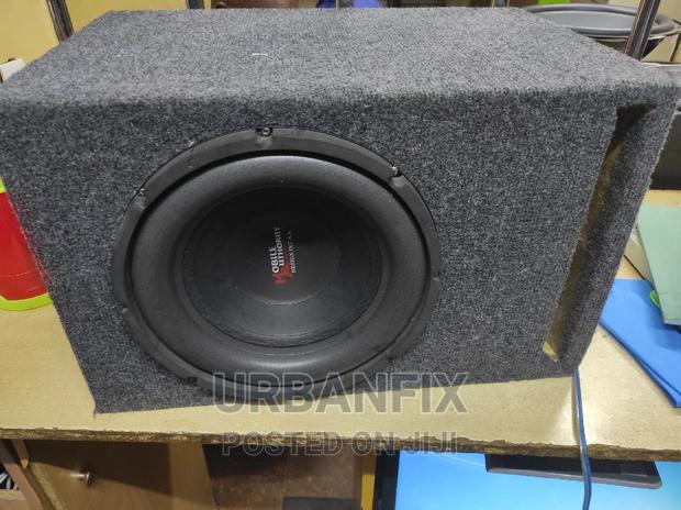 12 Inch Mobile Authority Subwoofer With Cabinet