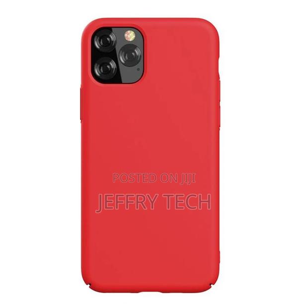 Silicone Case for iPhone XI 5.8 2019 - Red - thumbnail 2