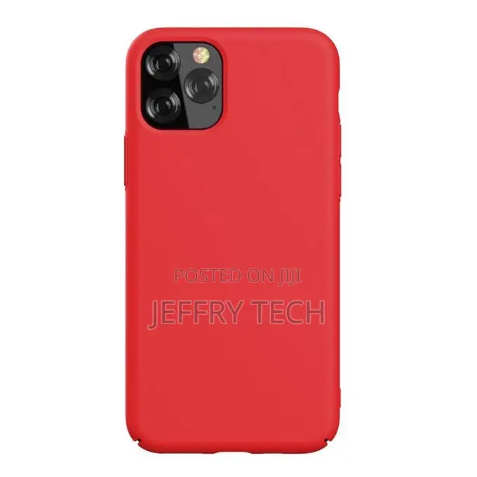 Silicone Case for iPhone XI 5.8 2019 - Red