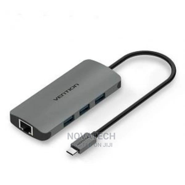 Vention Type C to 3 Ports Usb3.0 Hub + HDMI + Pd Converter