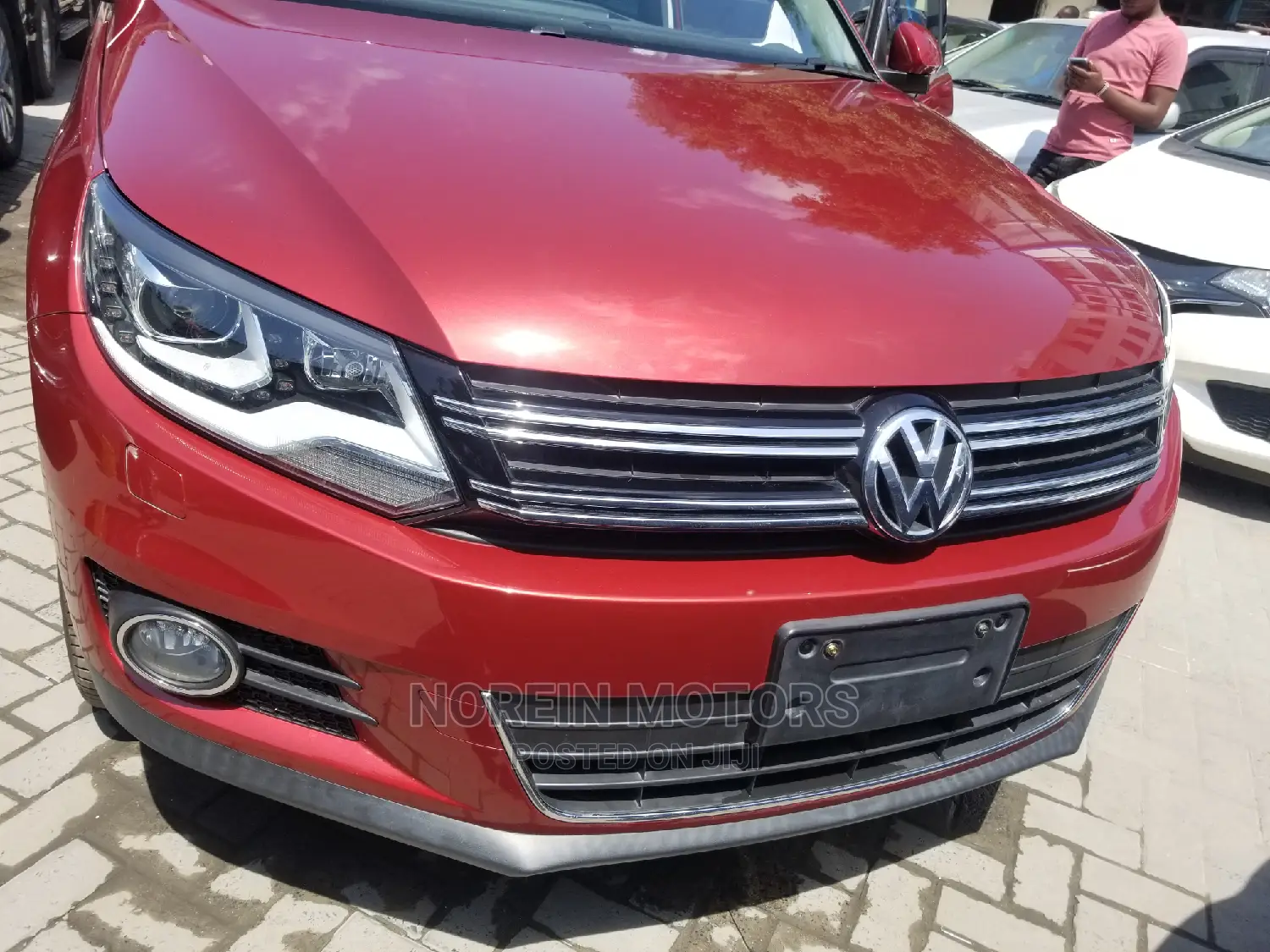 Volkswagen Tiguan 2014 Red