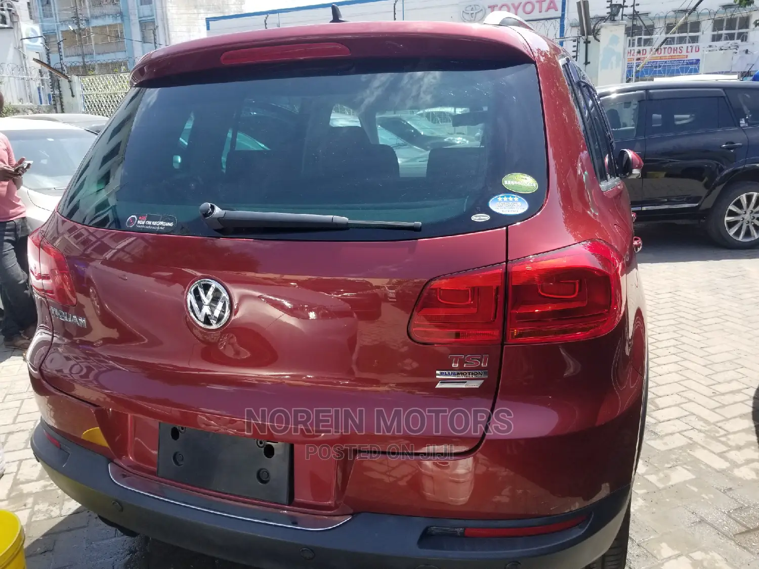 Volkswagen Tiguan 2014 Red