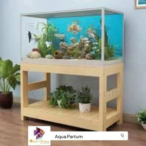 Fish Aquarium Tank Complete With Accessories - thumbnail 2