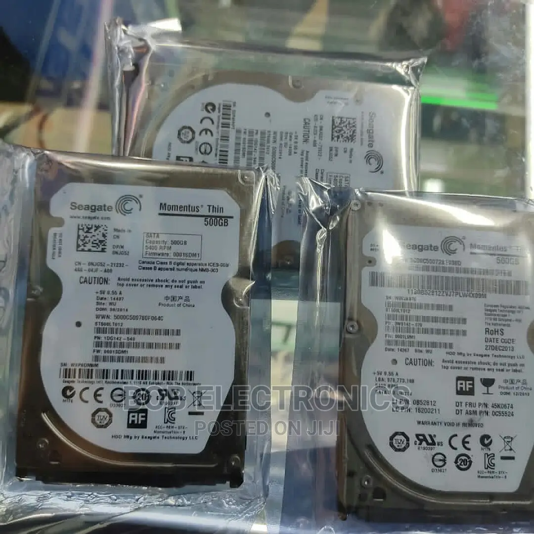 500gb Laptop Hard Disk Slim New Well Packed Available