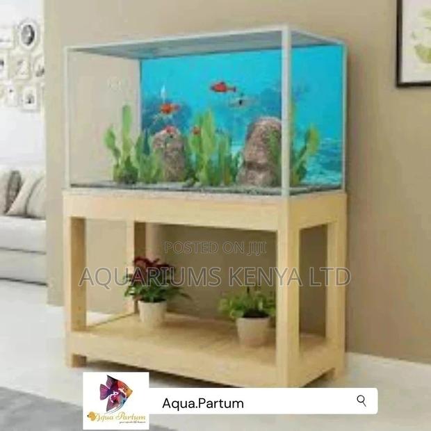 Big Aquarium Fish Tank - main view