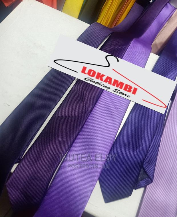 Purple Official Plain Ties - main view