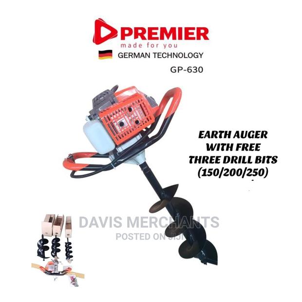Premier Earth Auger With Three Different Size Bits
