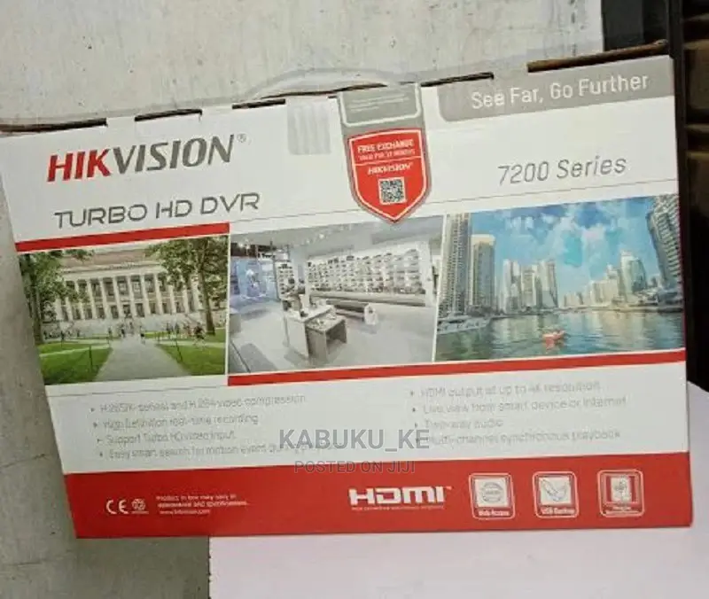 Turboh DVR 8 Chanel Hikvision Mettallic
